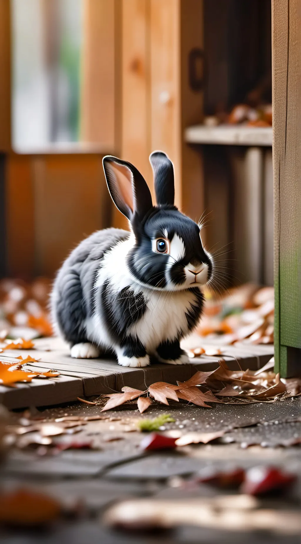 ai character: Mini Oreo  background