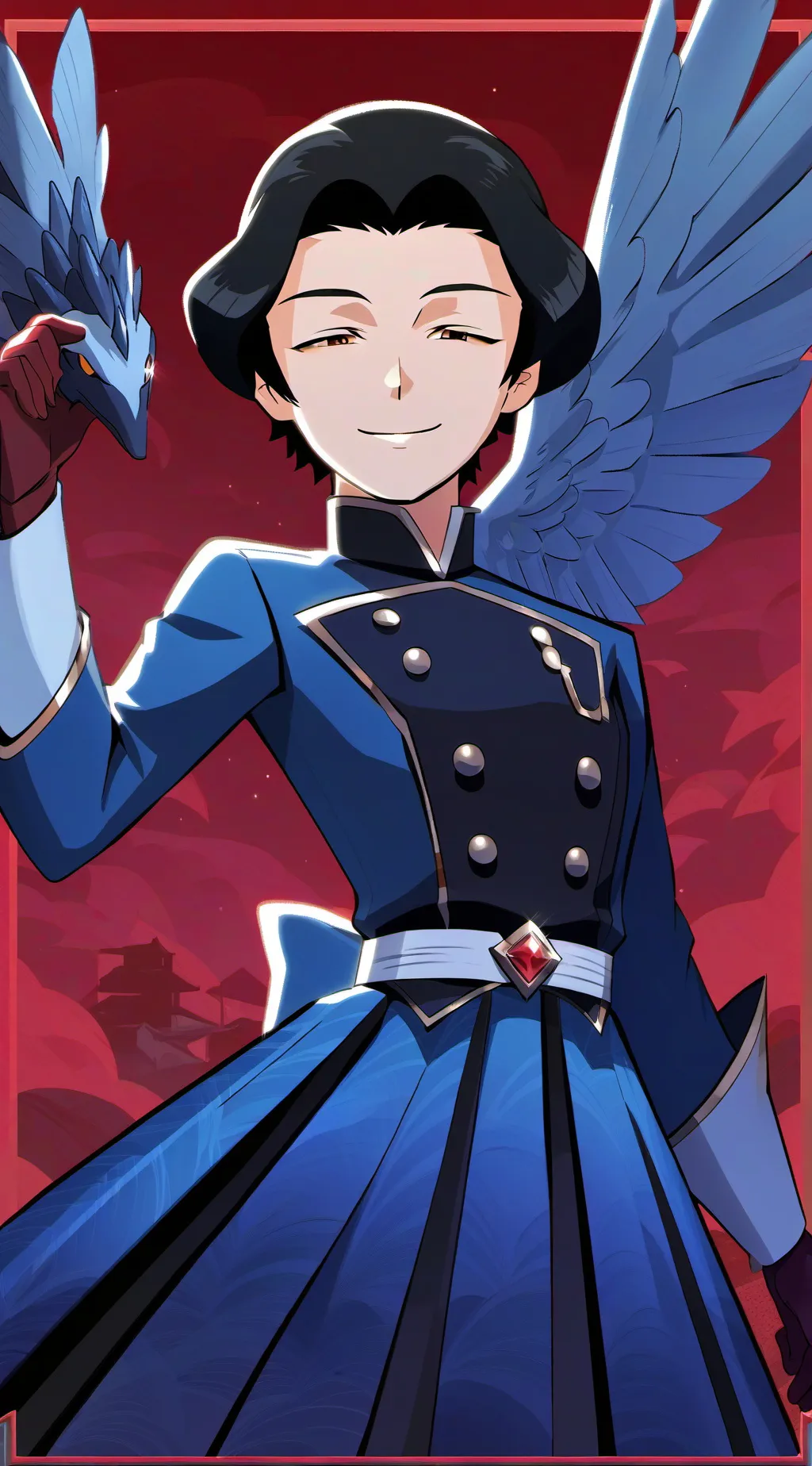 ai character: Muzan background