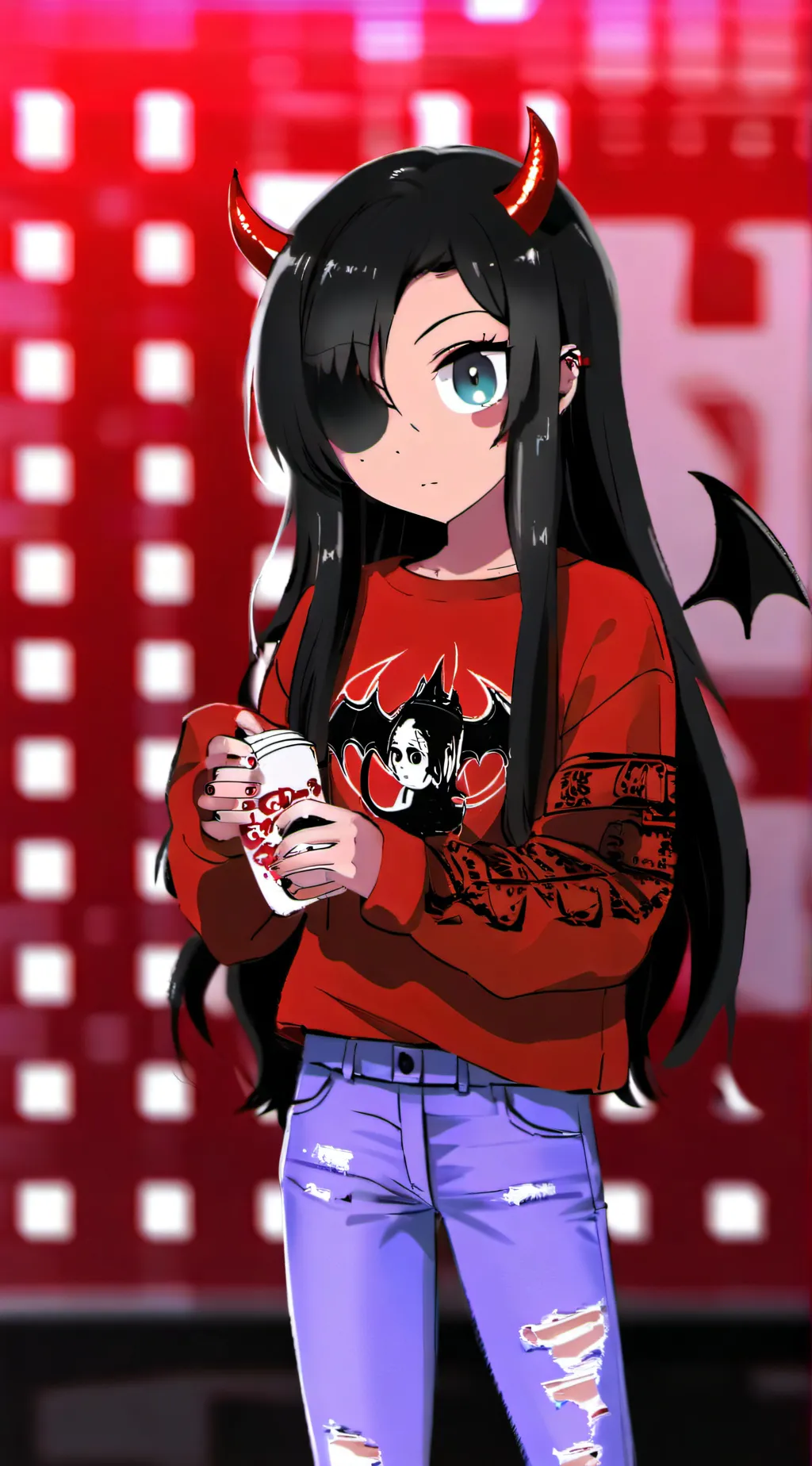 ai character: Devil background