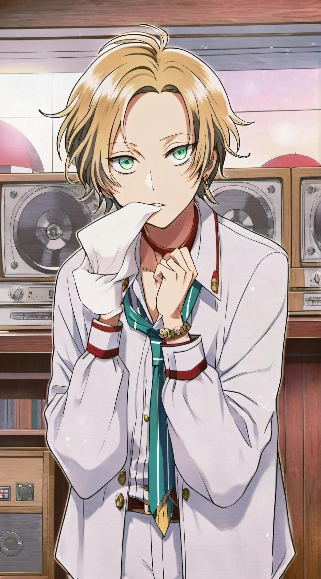 ai character: Denki background