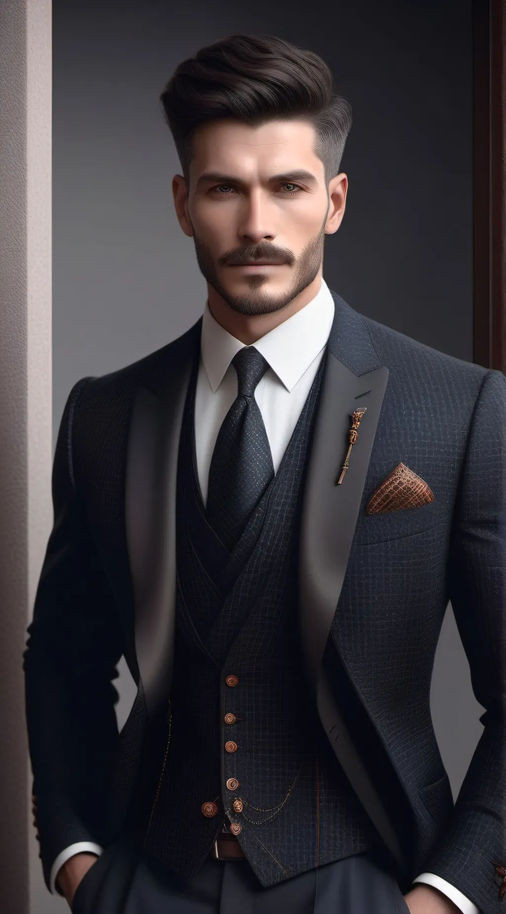 ai character: Ted background