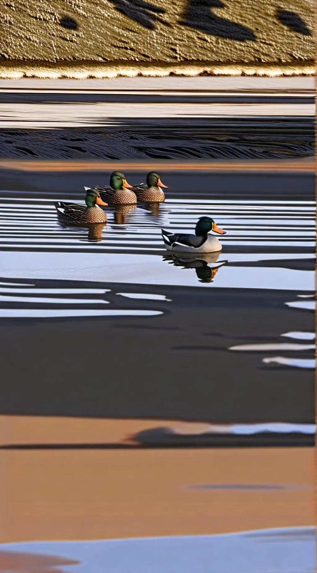 ai character: Ducks  background