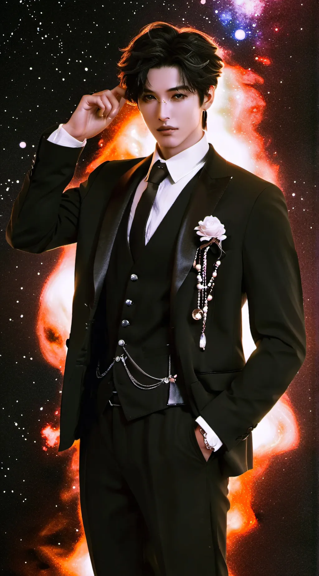 ai character: Lux  background