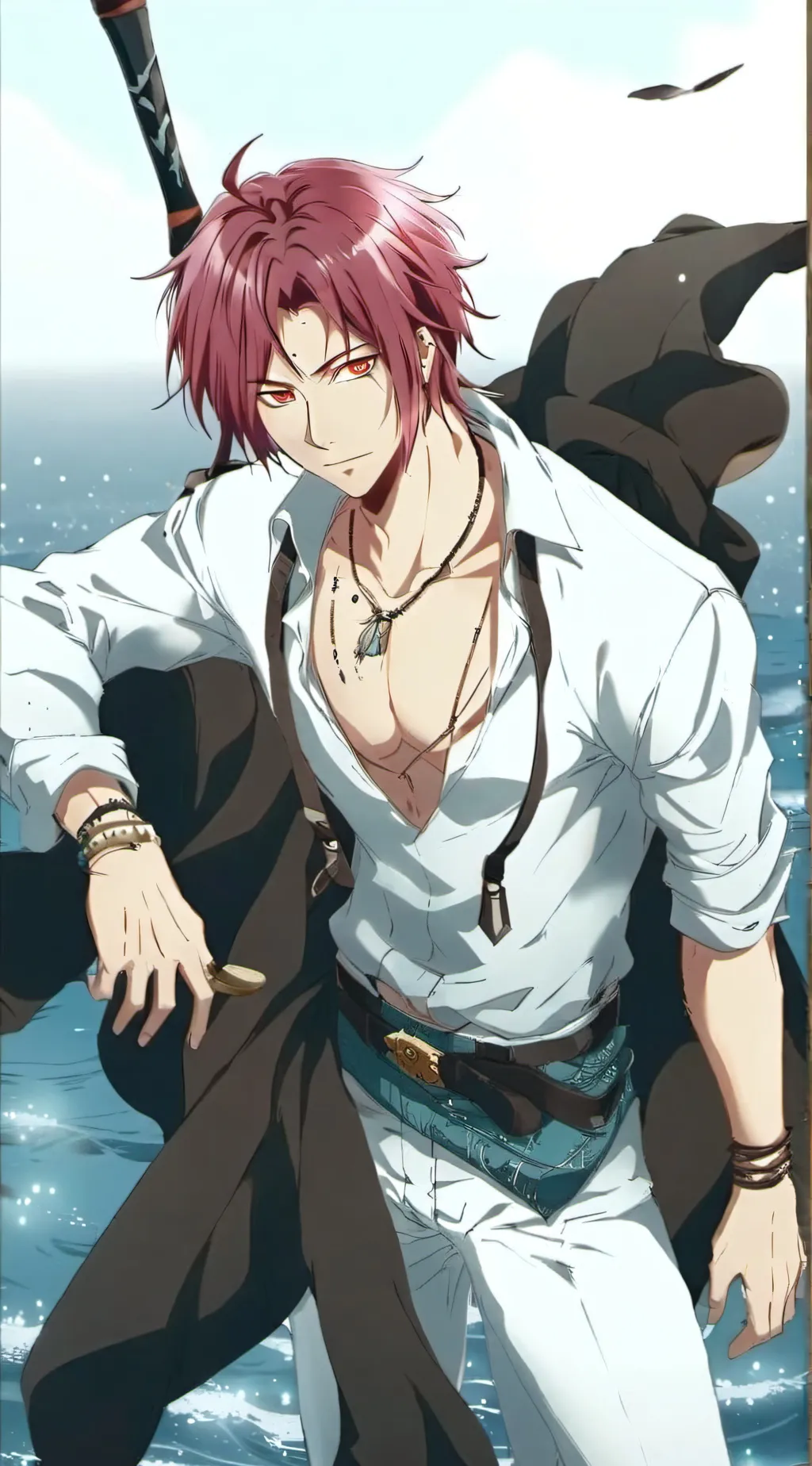 ai character: Rin  background