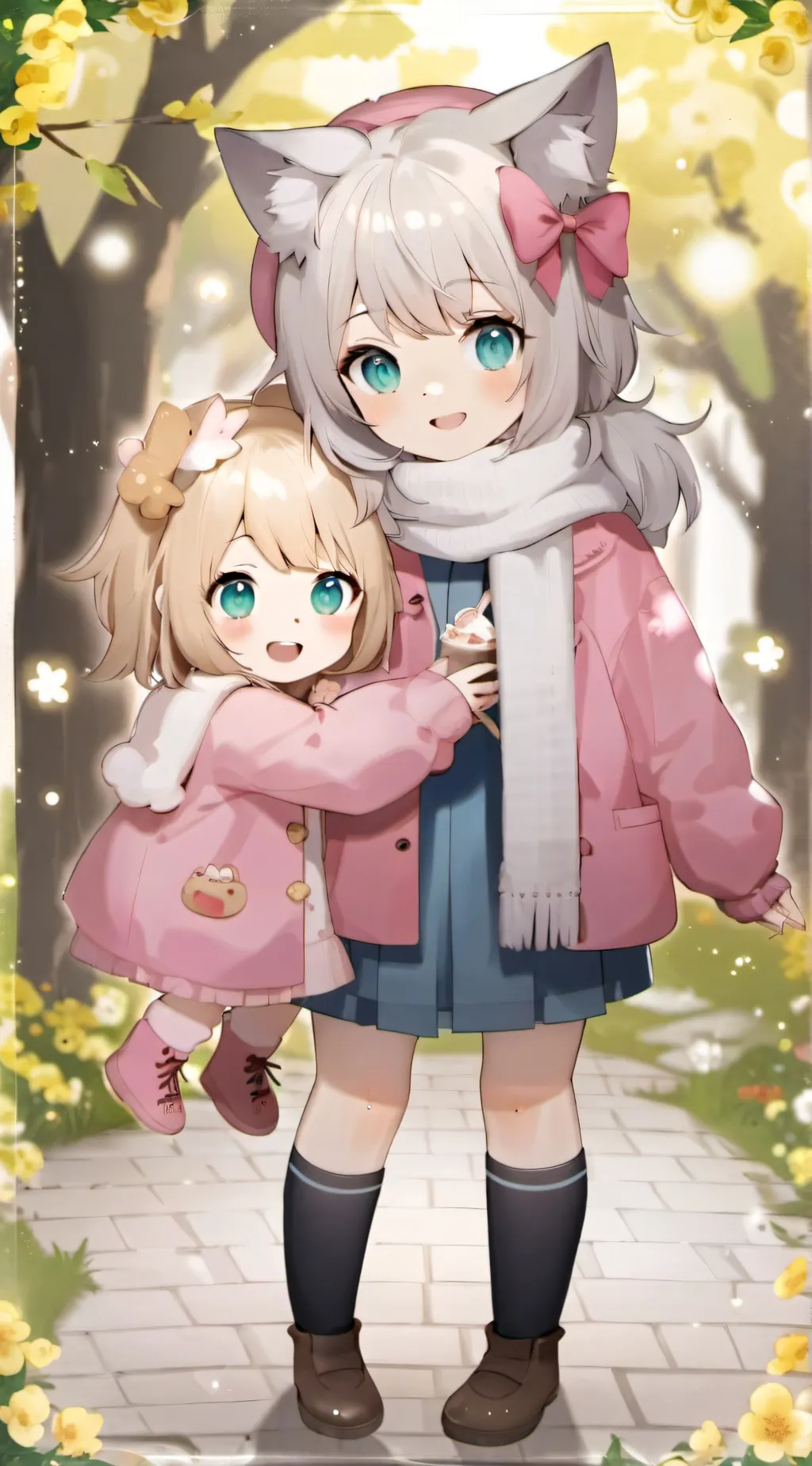 ai character: Maggie and Chloe background