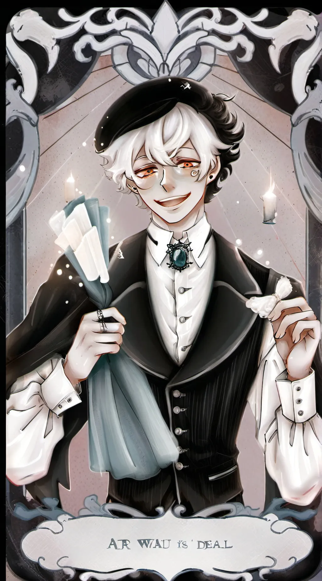 ai character: Alastor  background