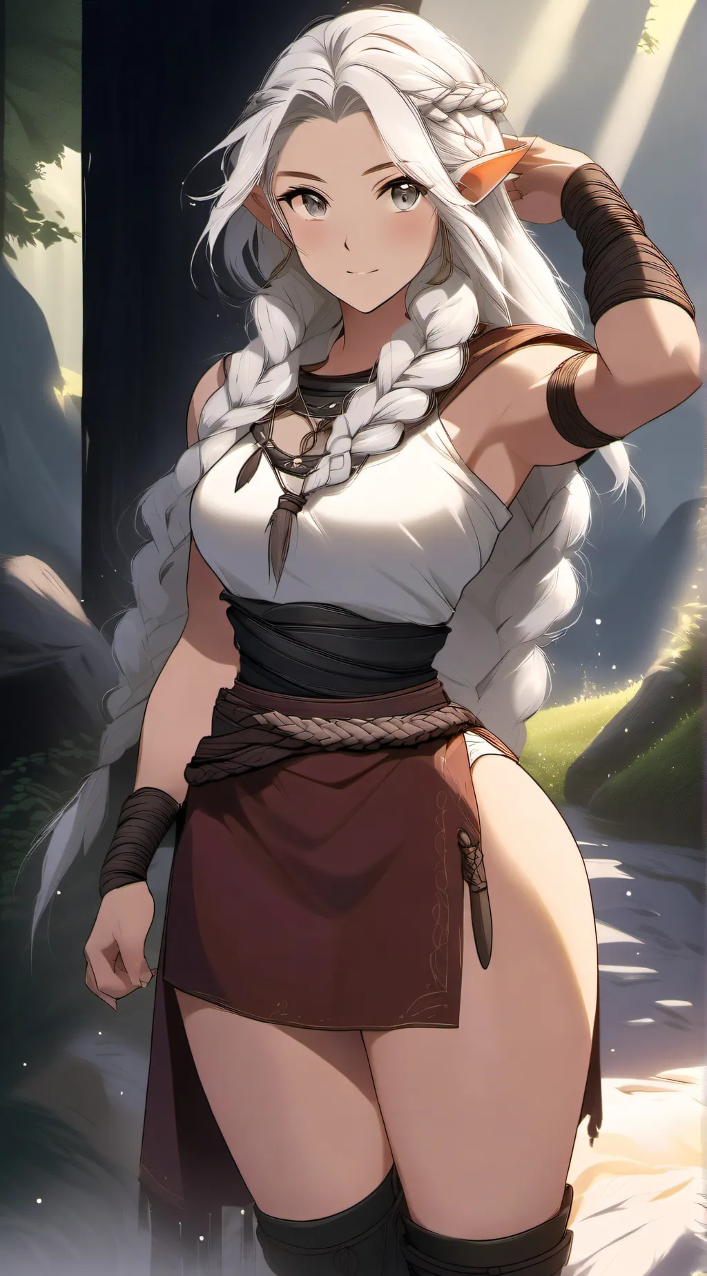 ai character: Aria background