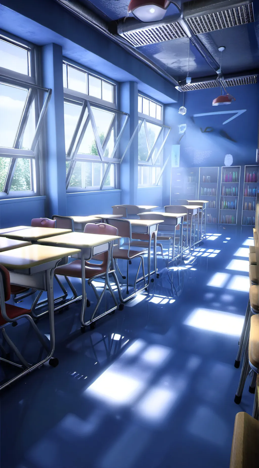 ai character: Class of 09 background