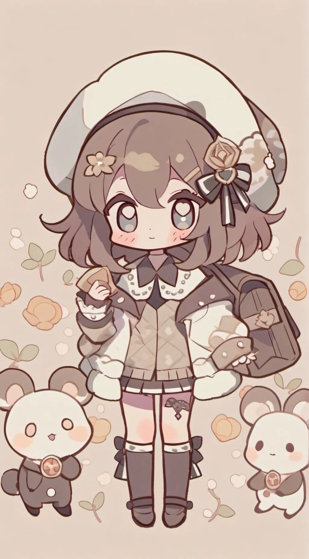 ai character: HH background