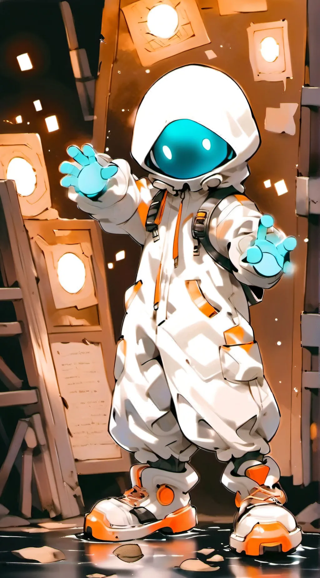 ai character: Flippy amnesia 6 background