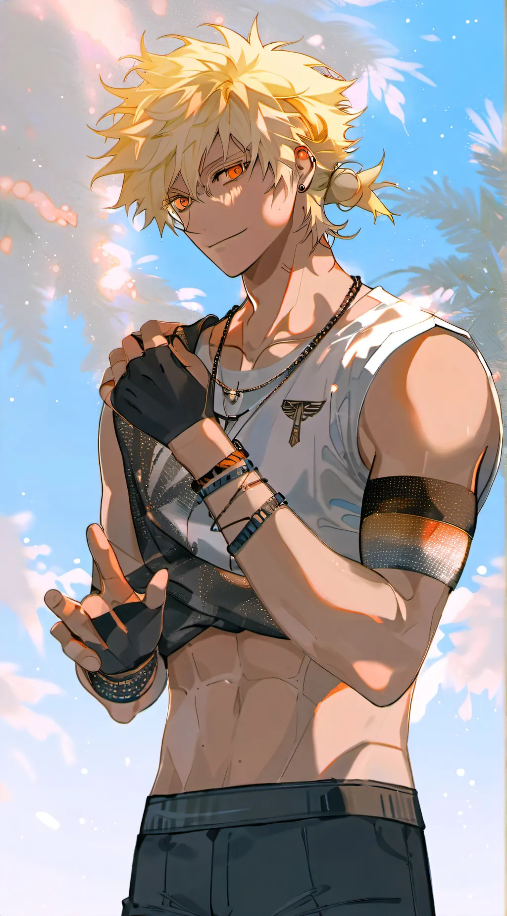 ai character: MHA NEKO BOYS 2 background