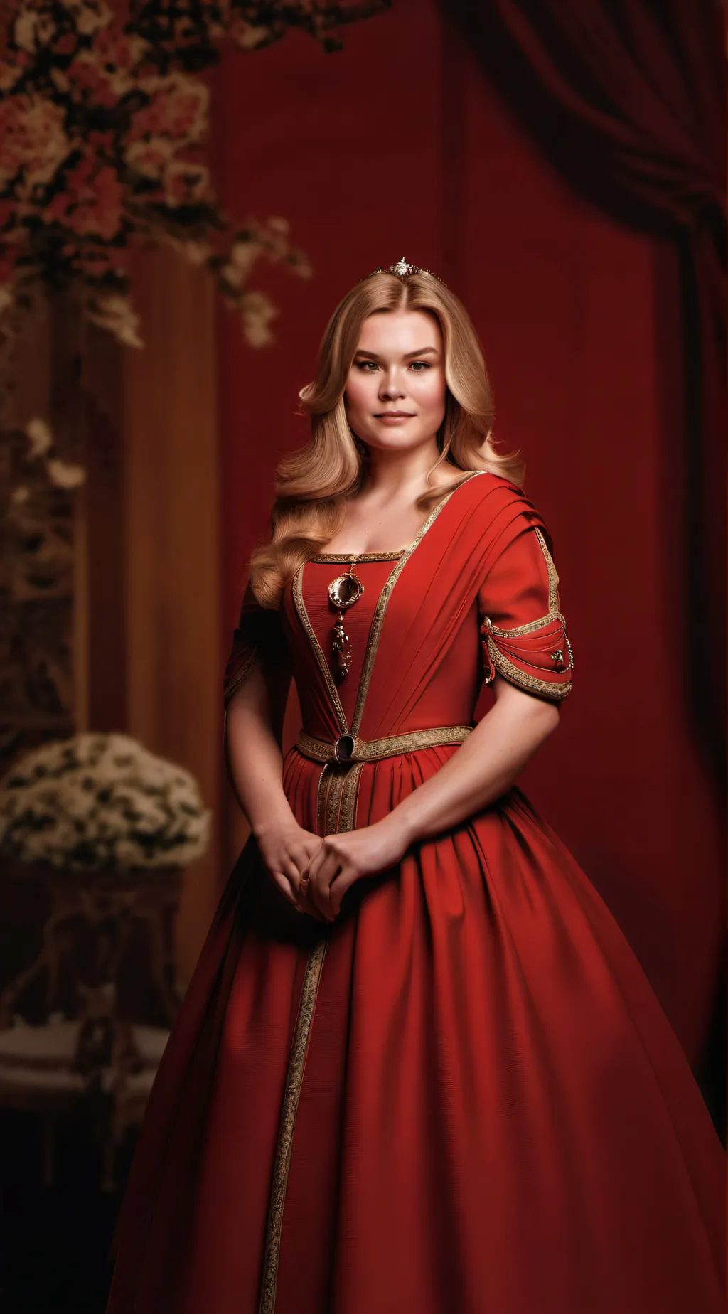 ai character: Amalia catherina background