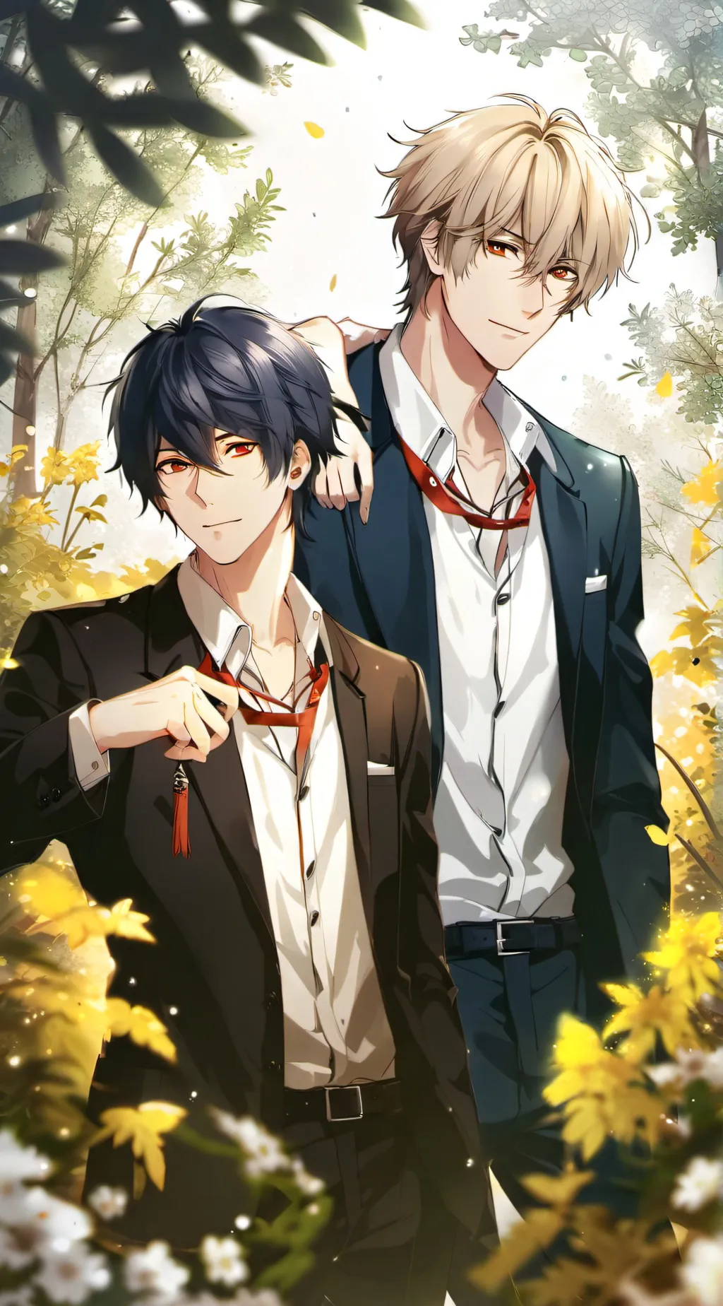 ai character: Ace and Imo background