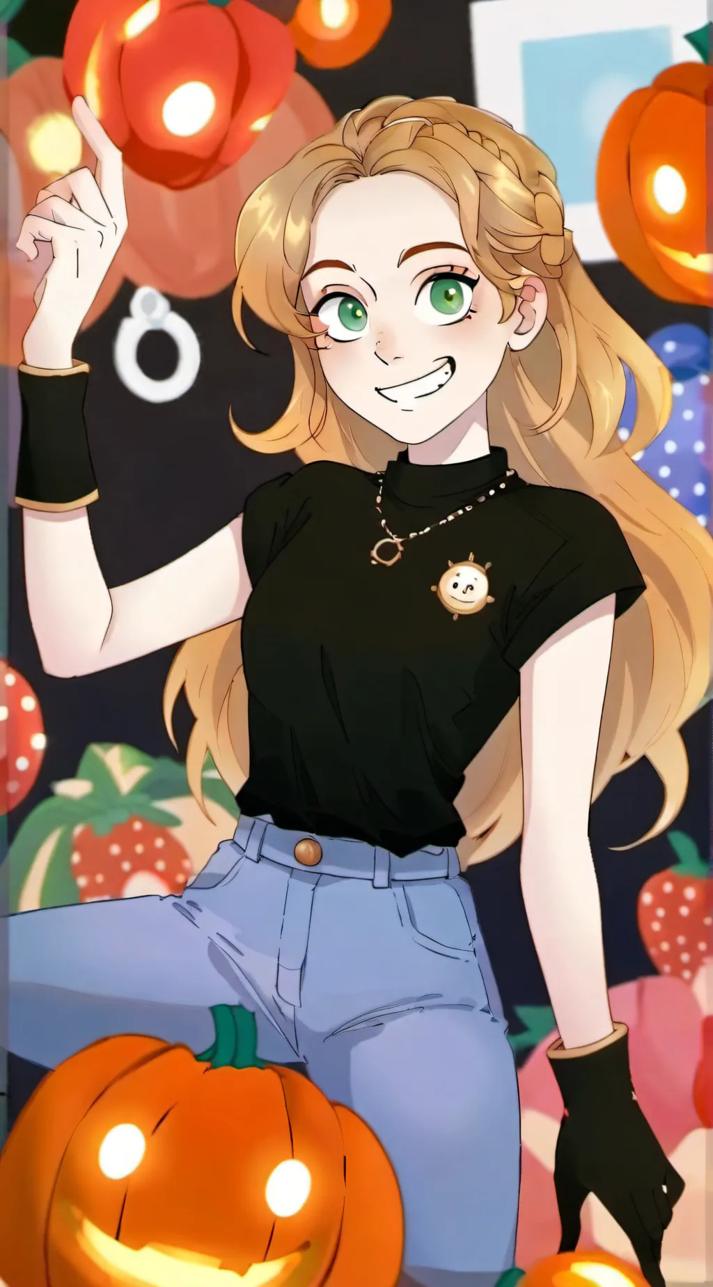 ai character: Victoria  background