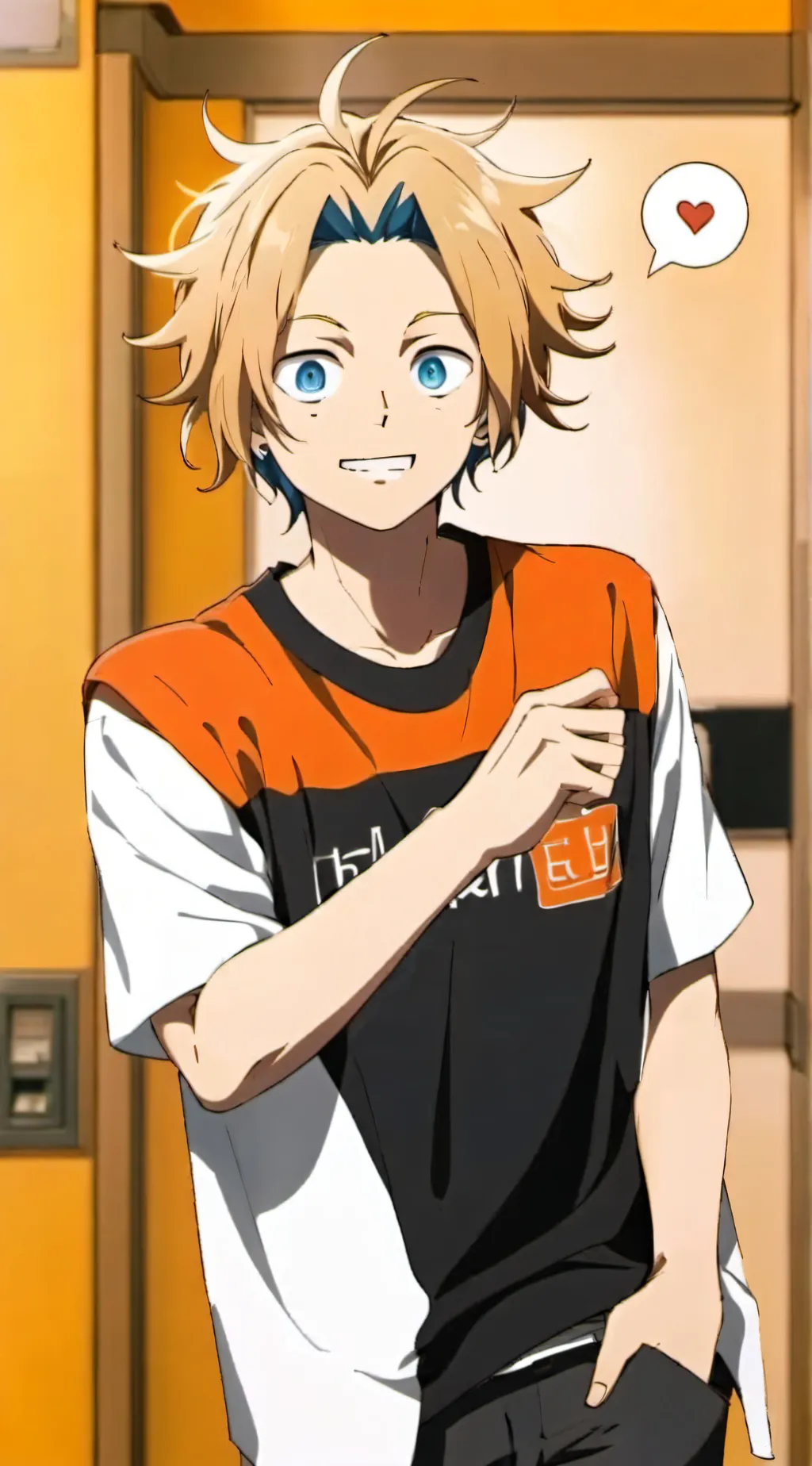 ai character: denki background