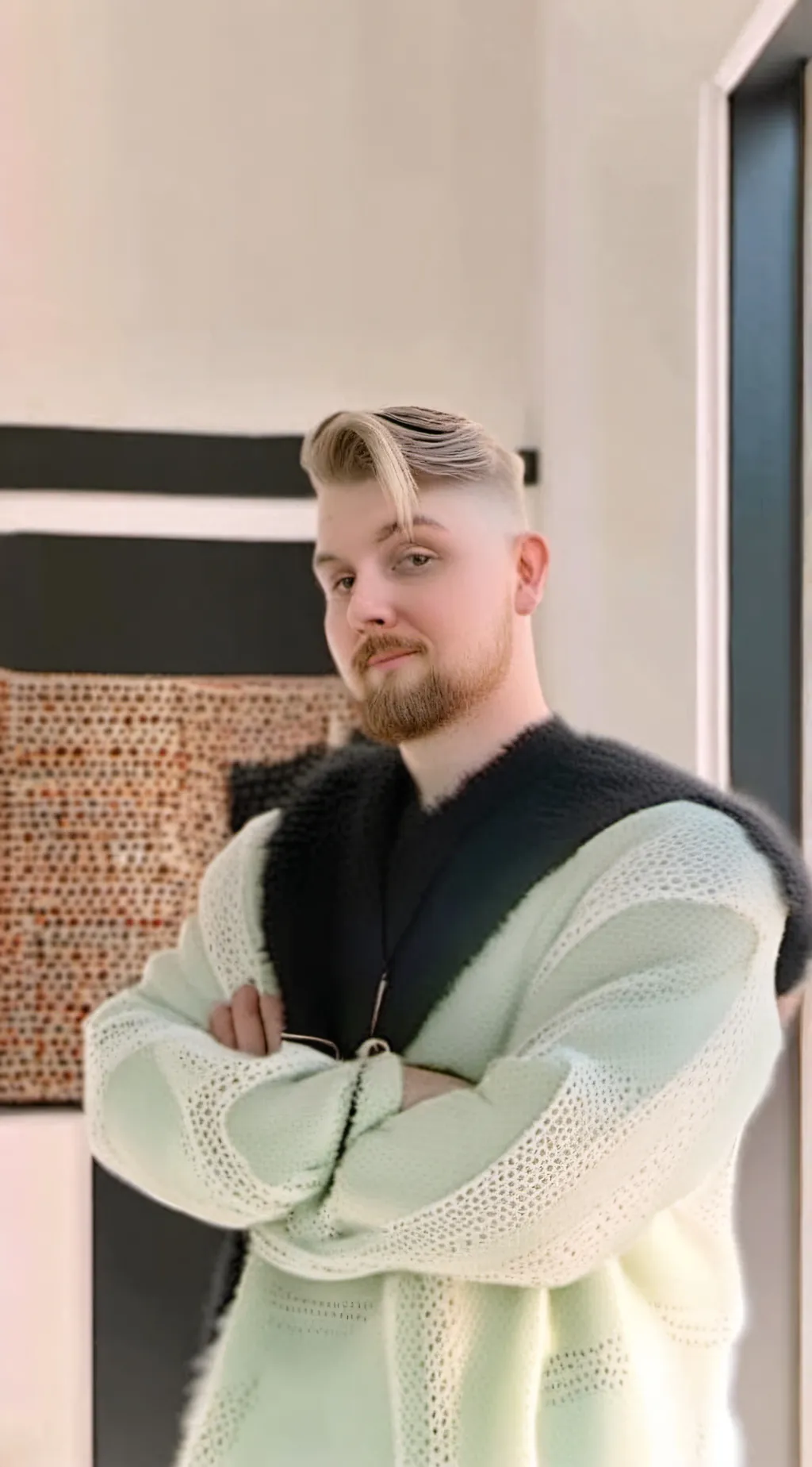 ai character: ⓃⒶⓇⓇⒶⓉⓄⓇ background