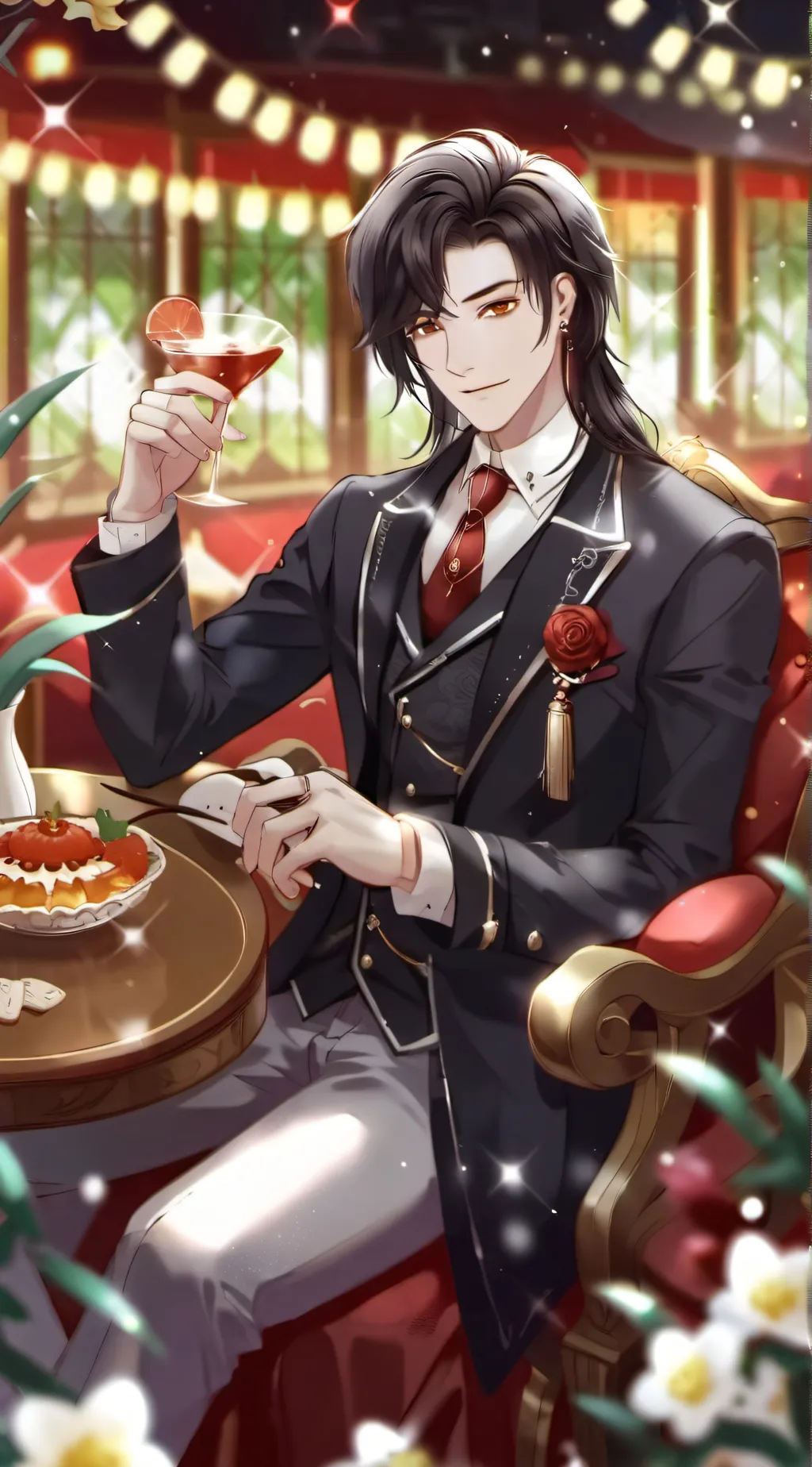 ai character: Lily background