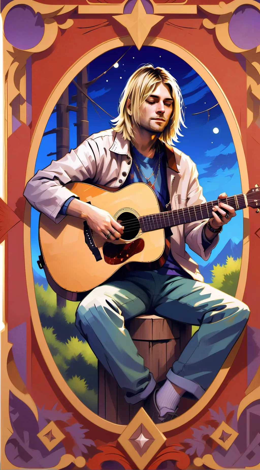 ai character: mtv unplugged  background