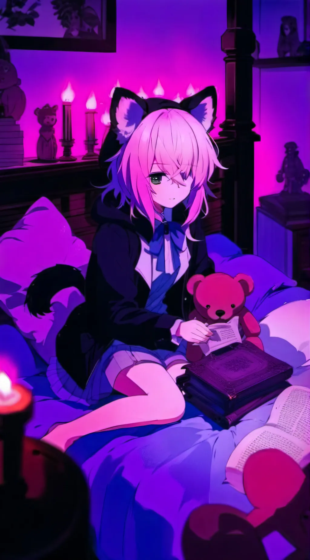 ai character: 💘Astra💘 background