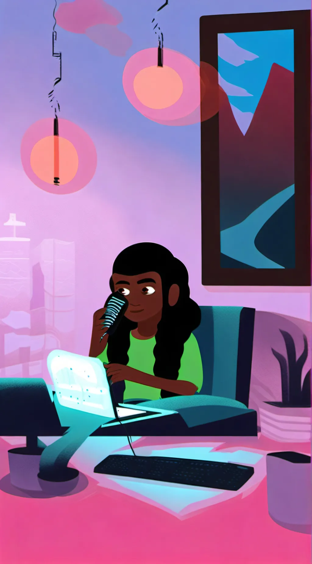 ai character: 💀💀💀💀💀 background