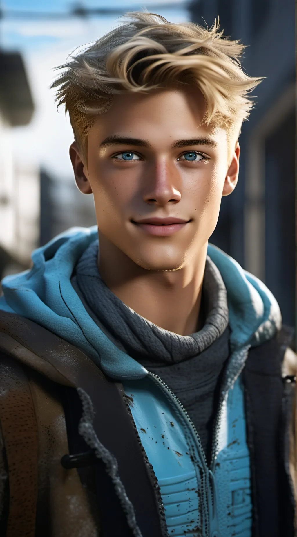 ai character: Oliver background