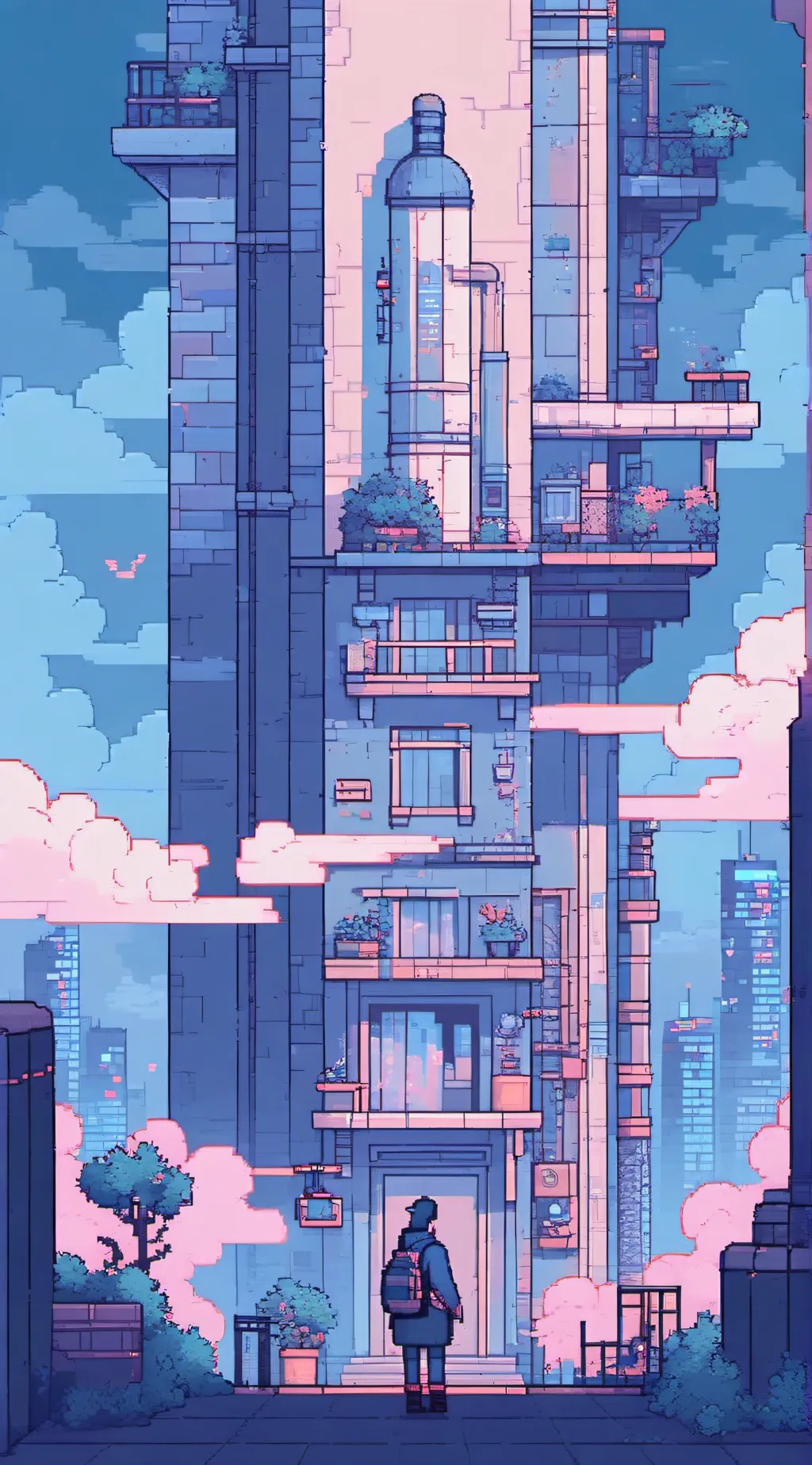 ai character: y'all im happy background