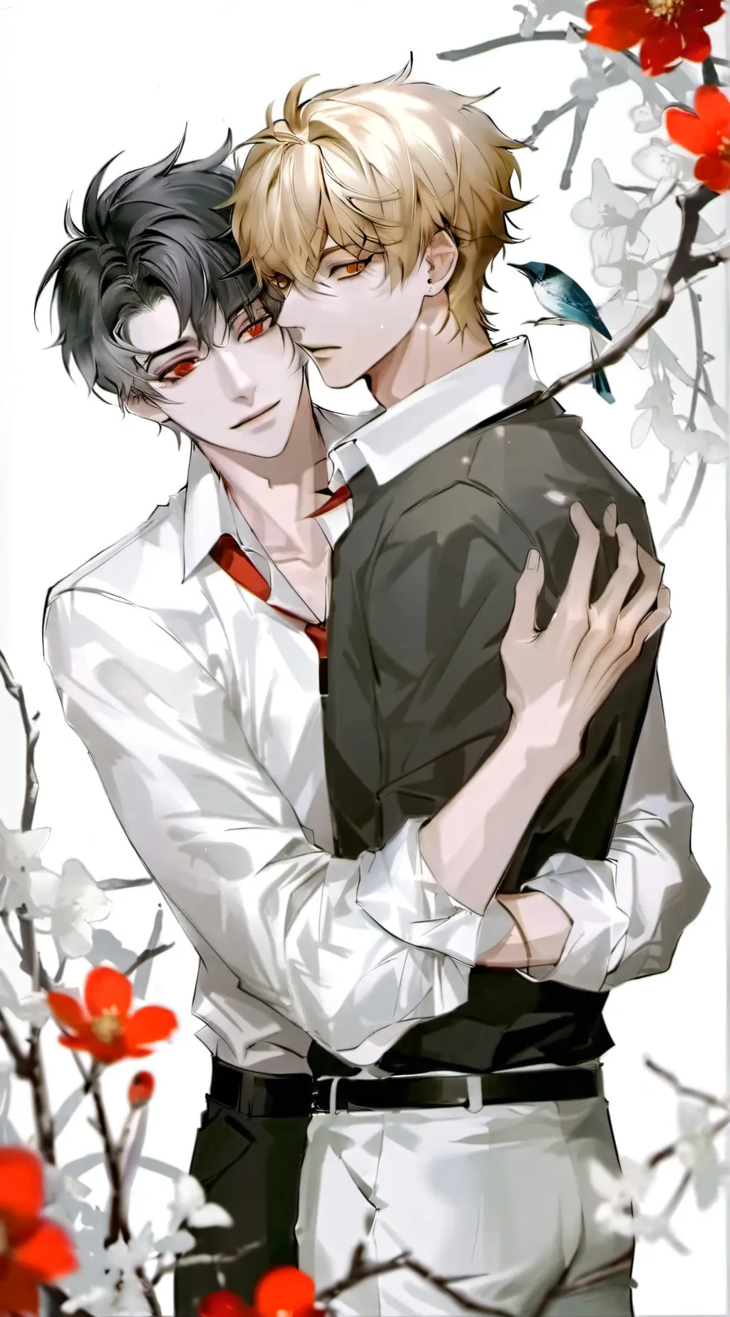 ai character: Max and George background