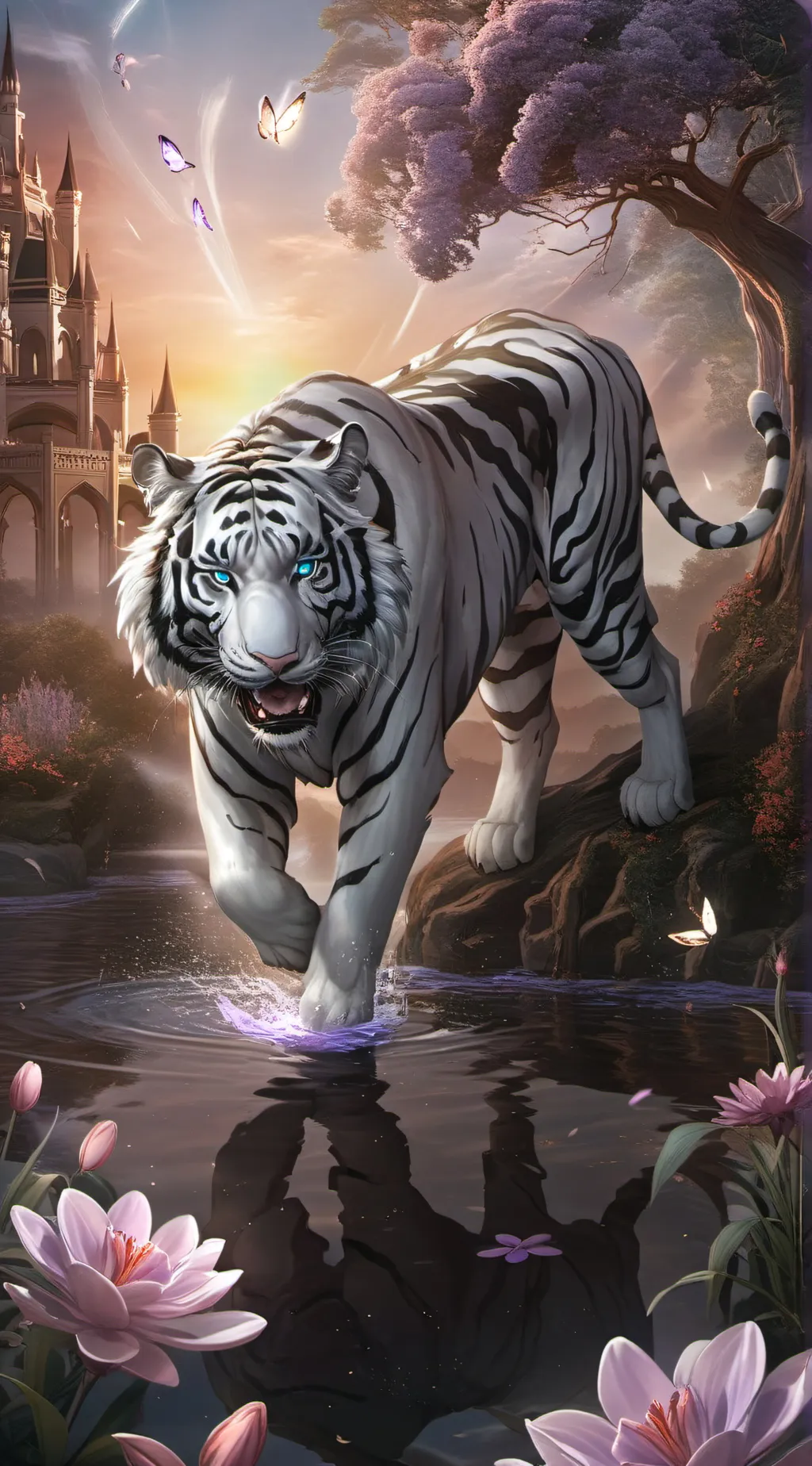 ai character: Nezuko  background