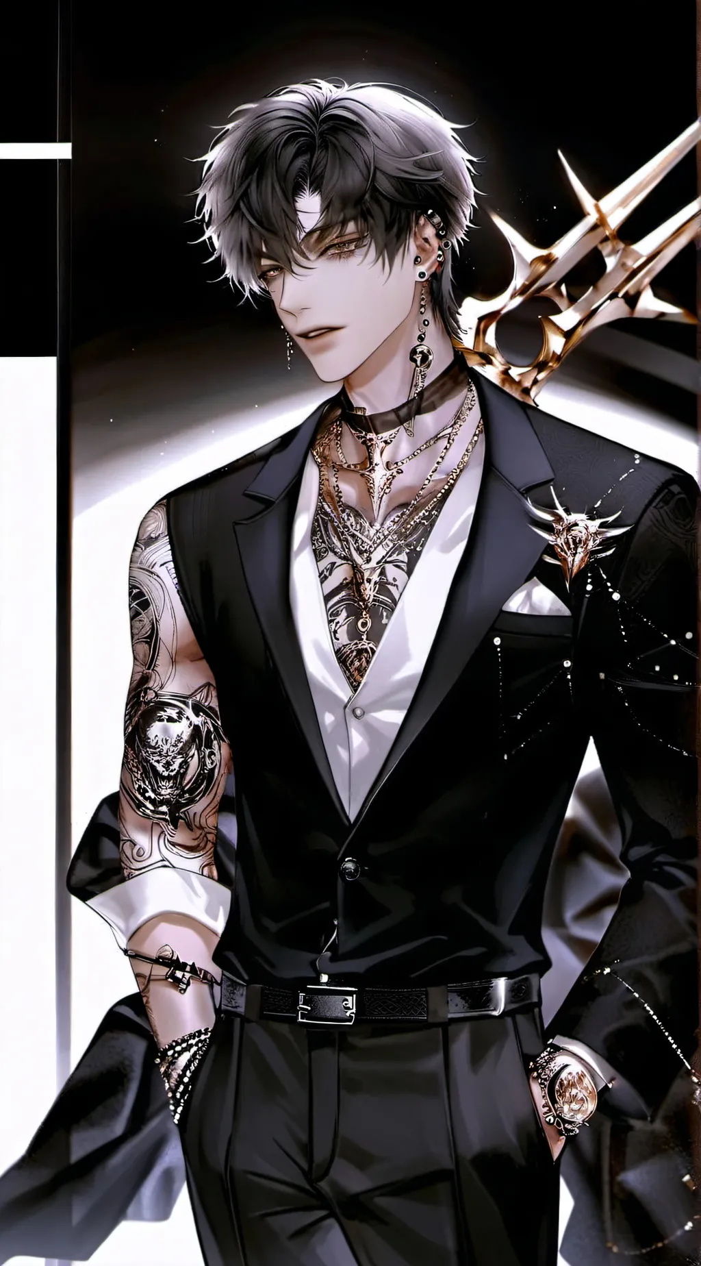 ai character: Max background