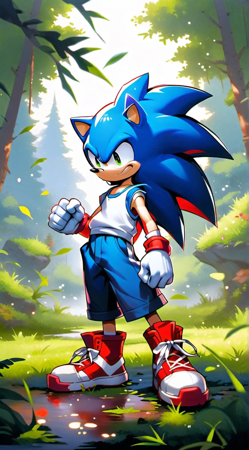 ai character: sonic crew background