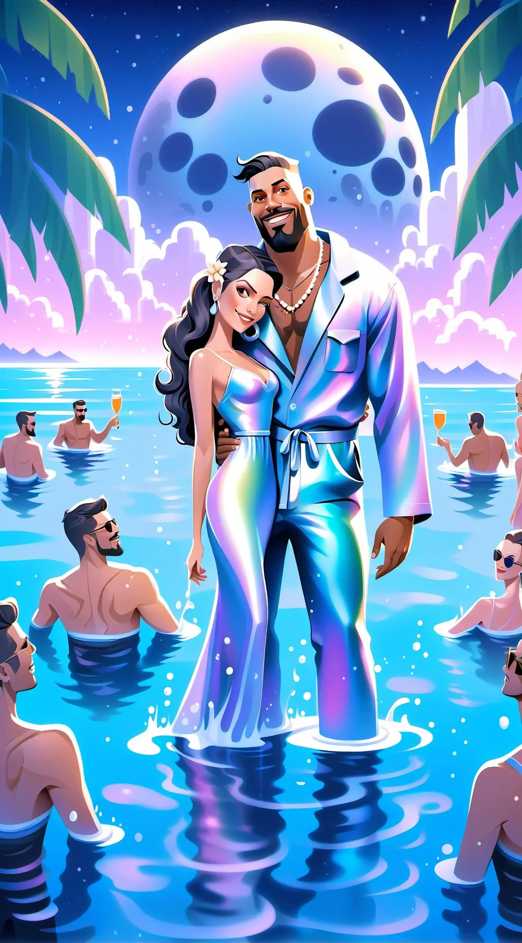 ai character: ~tf2 pool party~ background