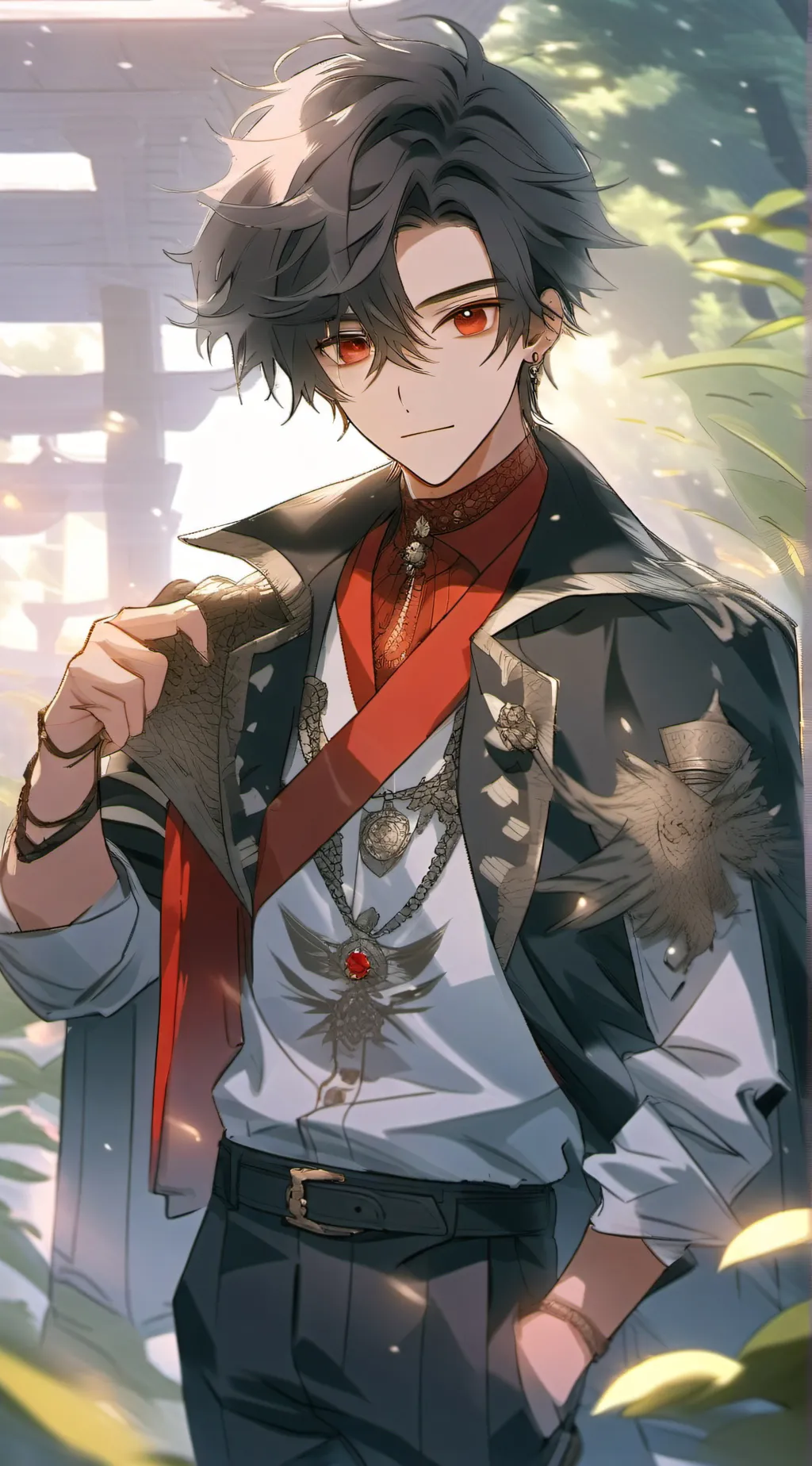 ai character: Jake, the prince background