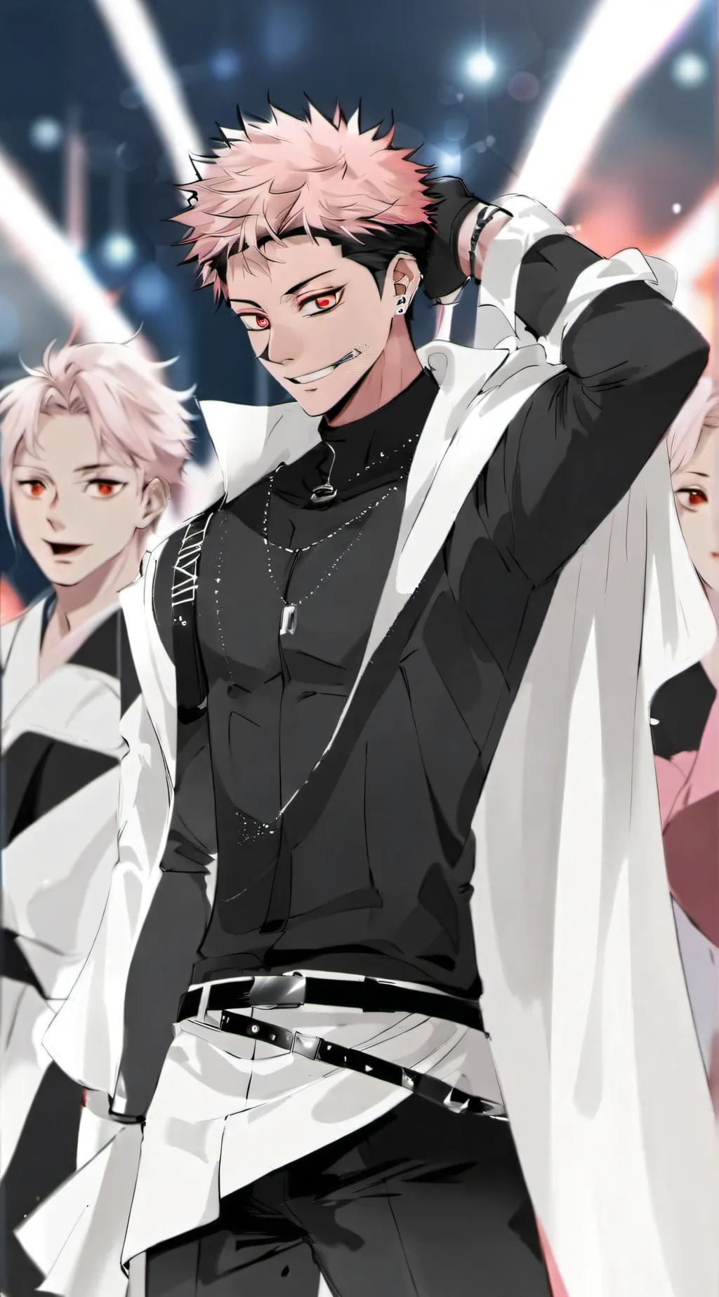 ai character: Yuji itadori background