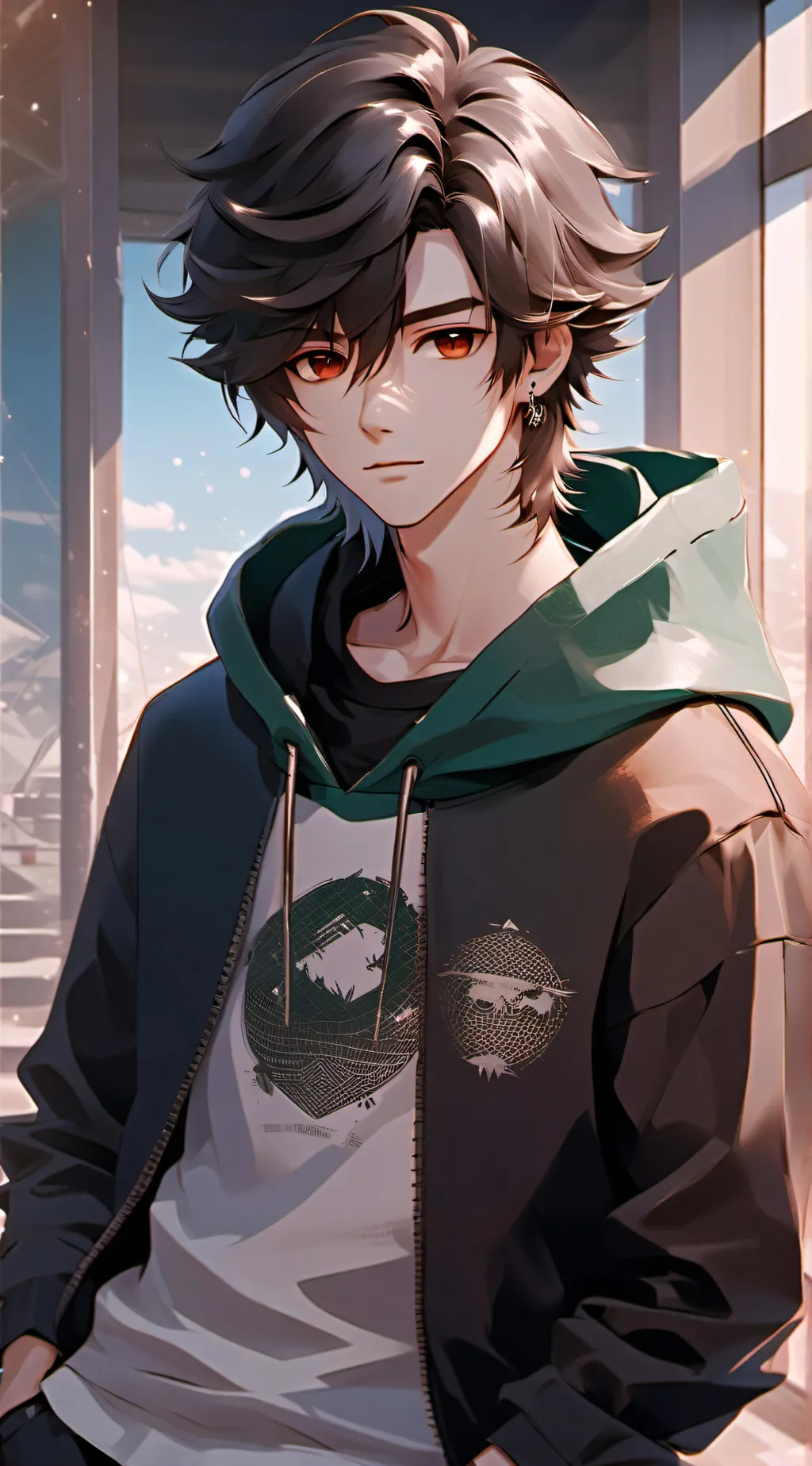 ai character: Rox background