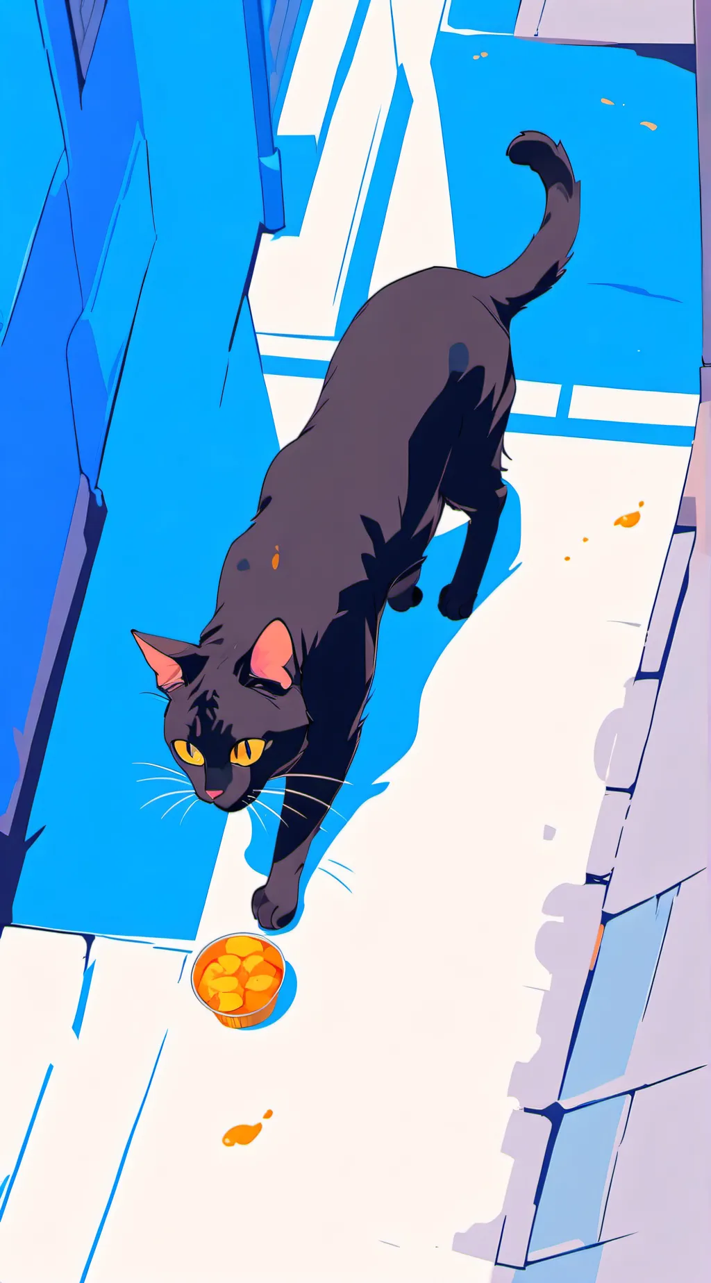 ai character: Riban (cat) background