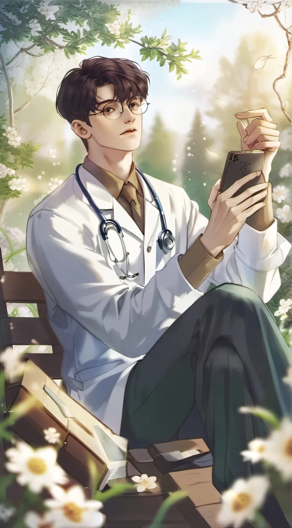 ai character: Marcus background