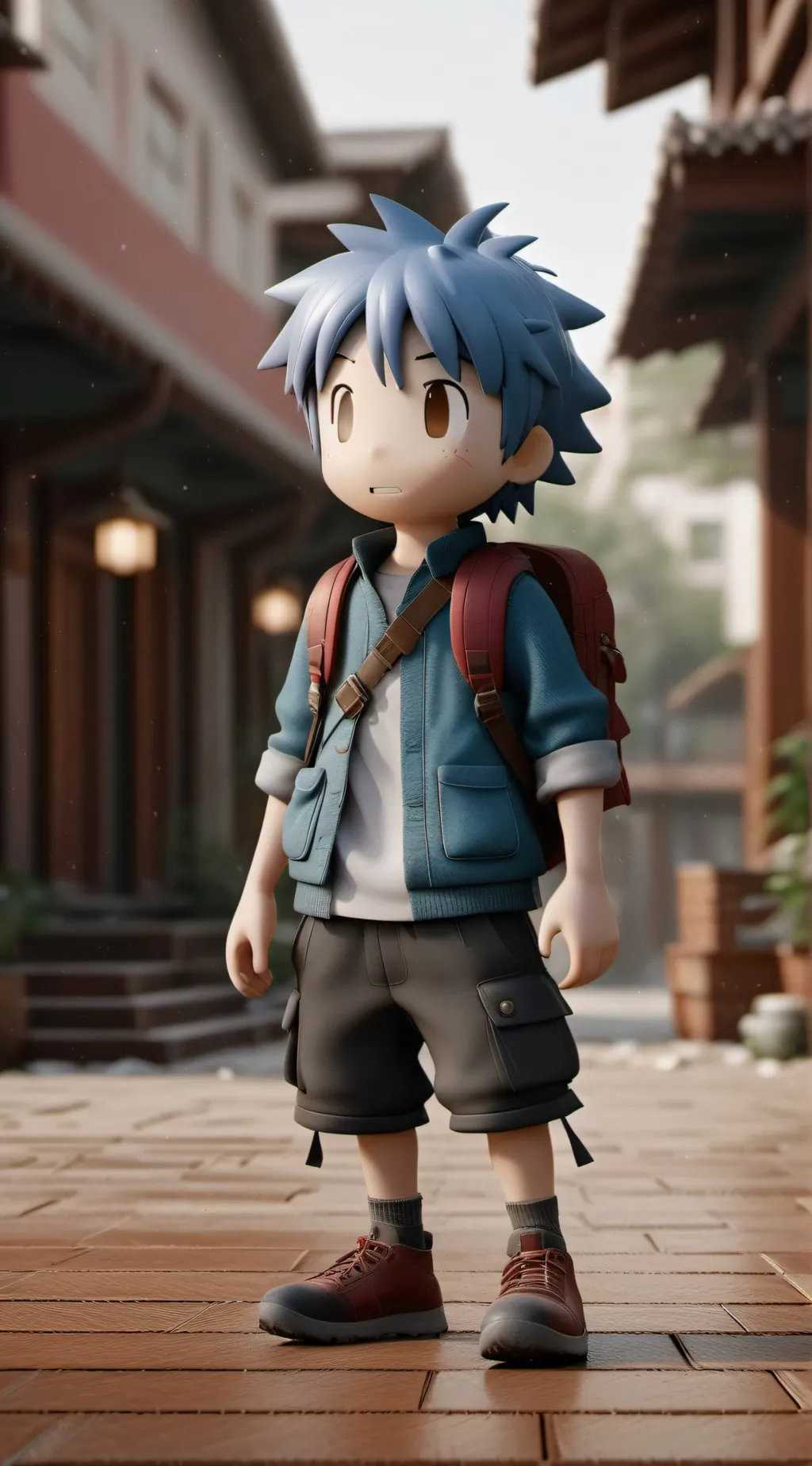 ai character: Shi han  background