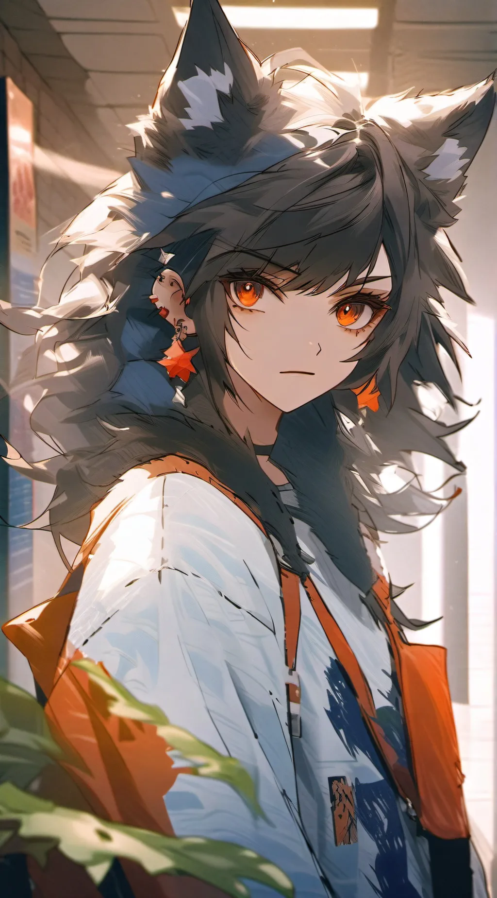 ai character: Werewolf bully background