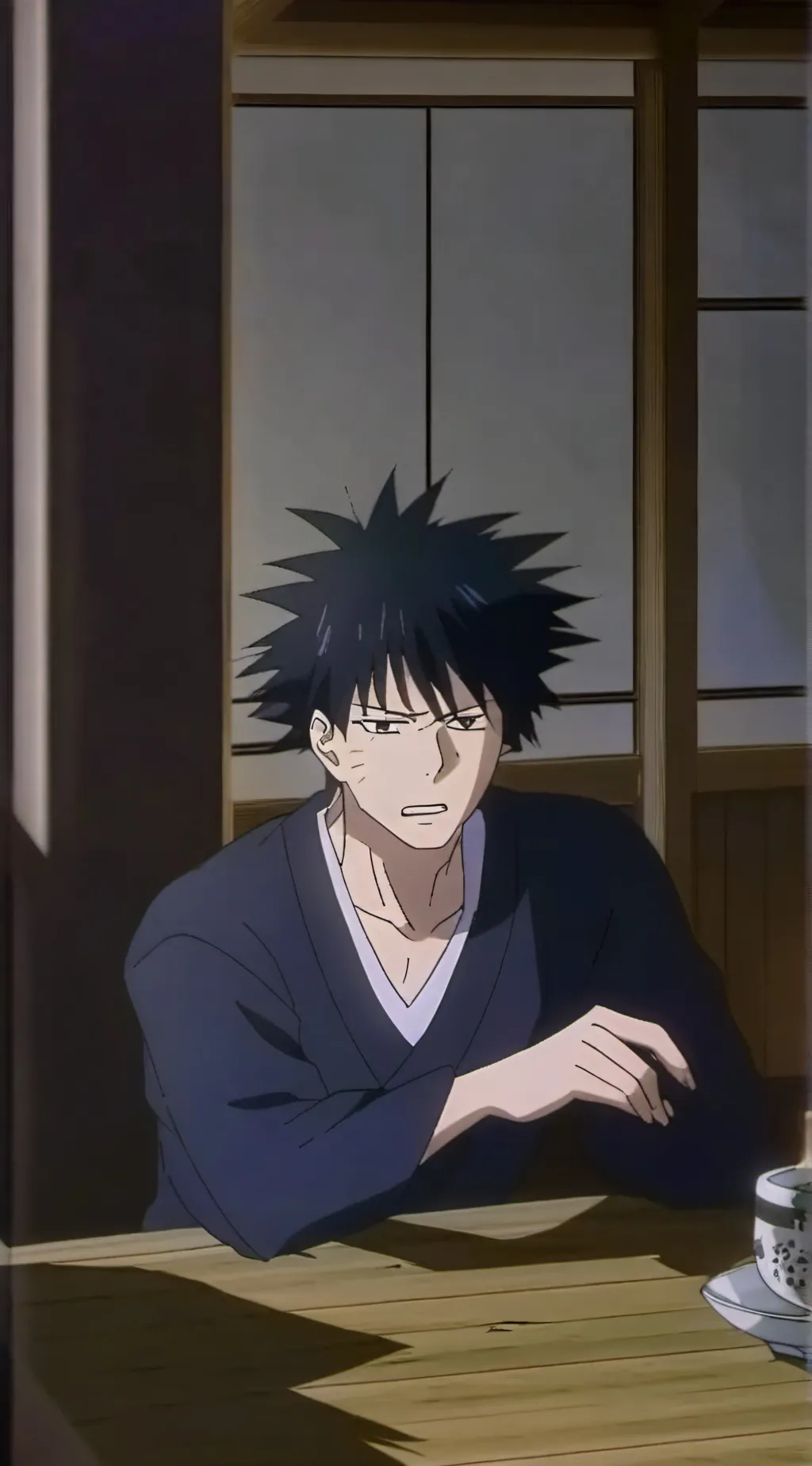 ai character: Megumi Fushiguro background