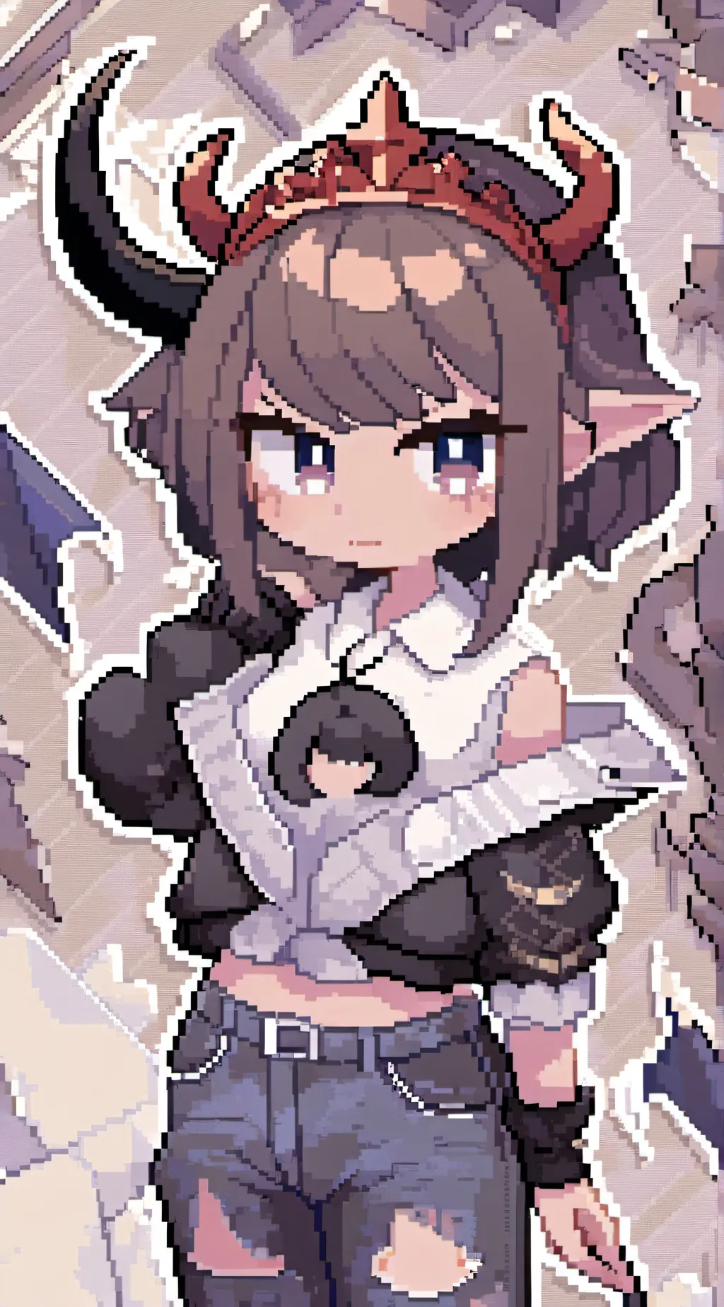 ai character: Alice escaped background