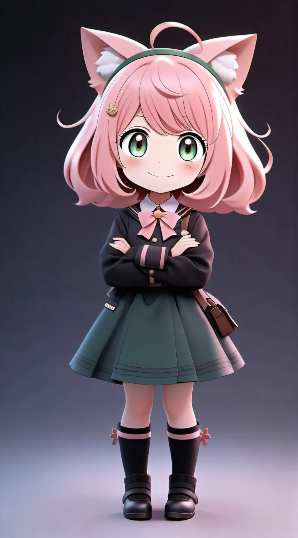 ai character: anya forger :3 background