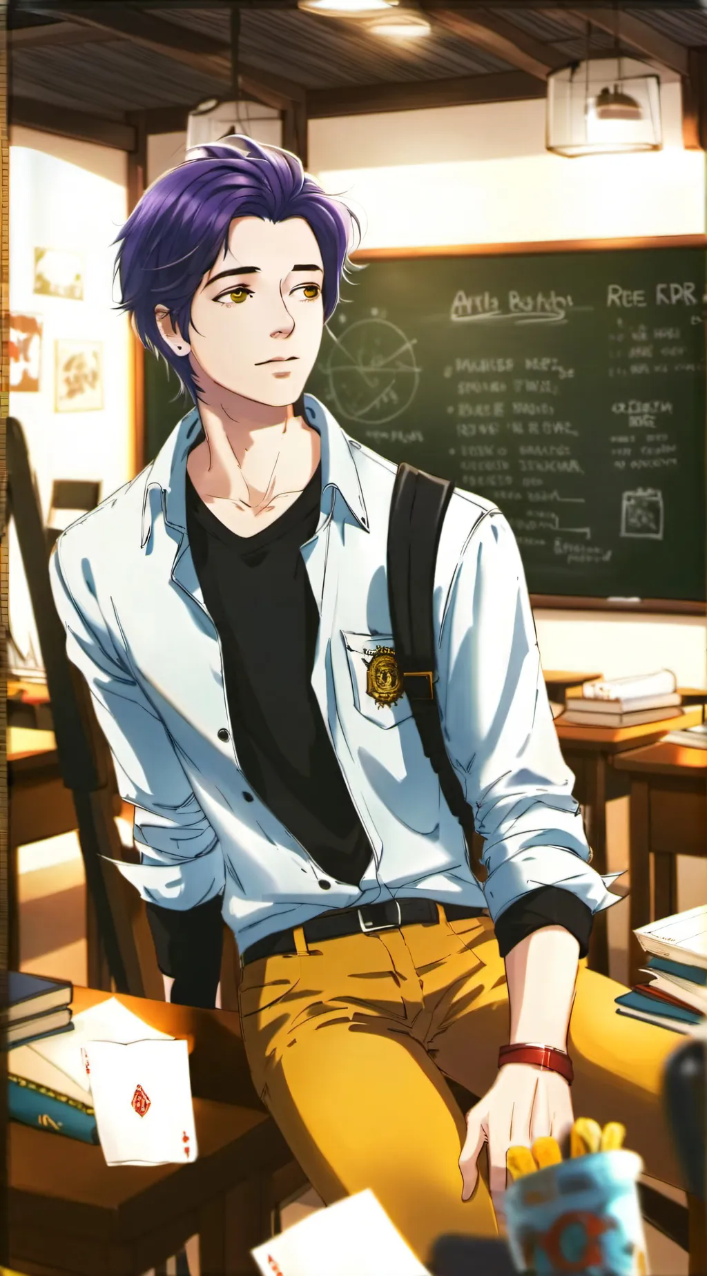 ai character: Brian background