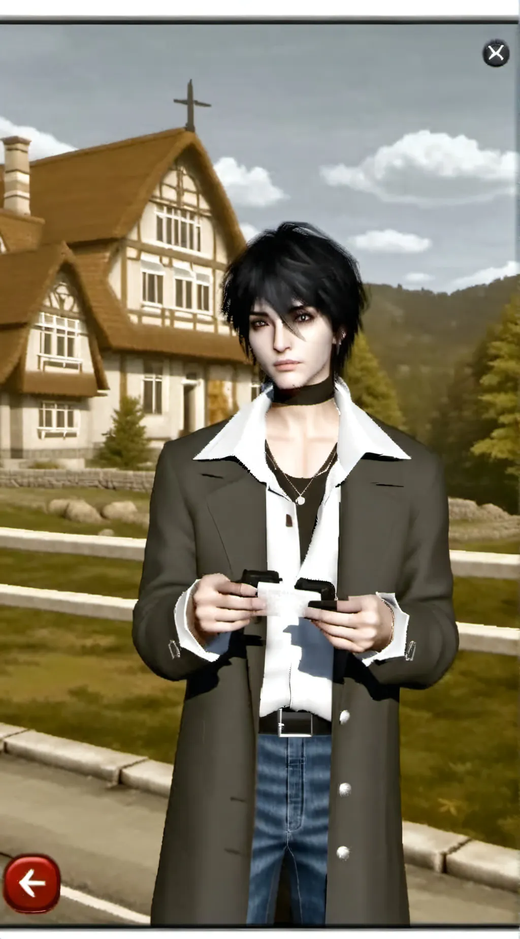 ai character: Jake and johnnie  background