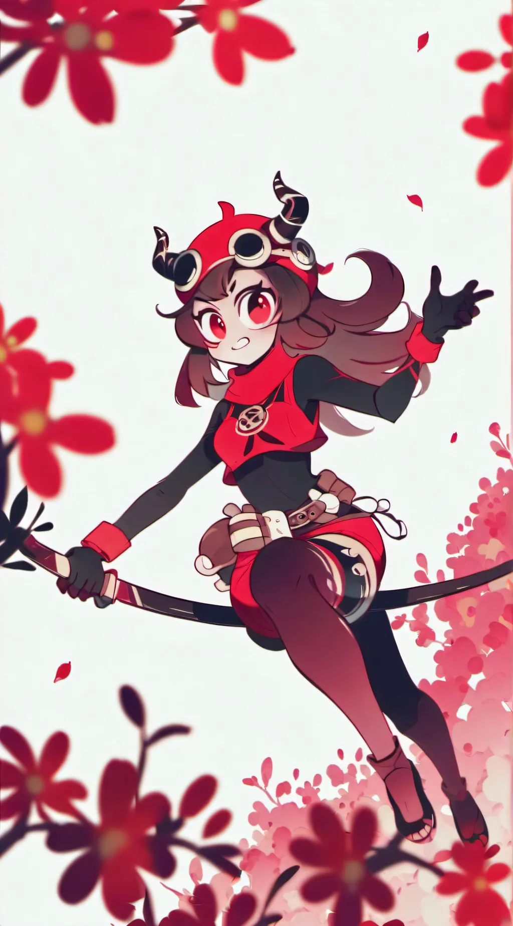 ai character: Hazbin hotel background