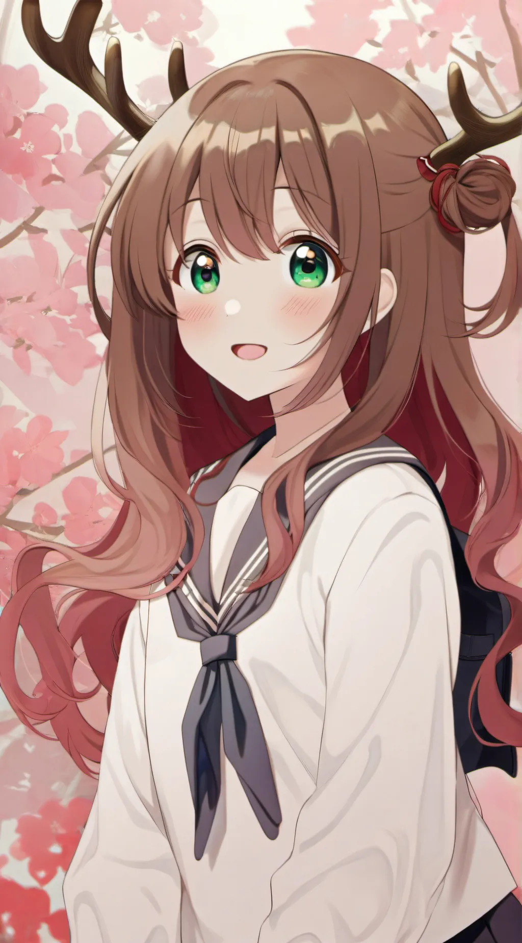 ai character: Noko Shikanoko background