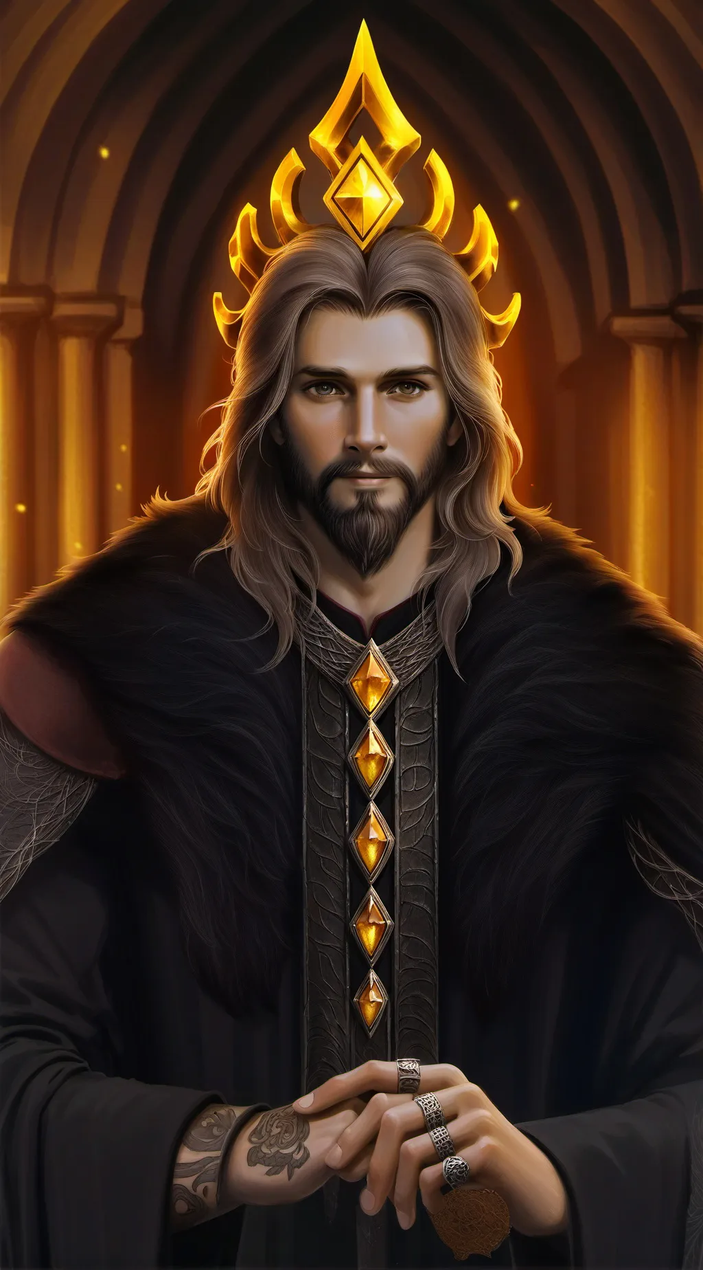 ai character: Jesus is good background