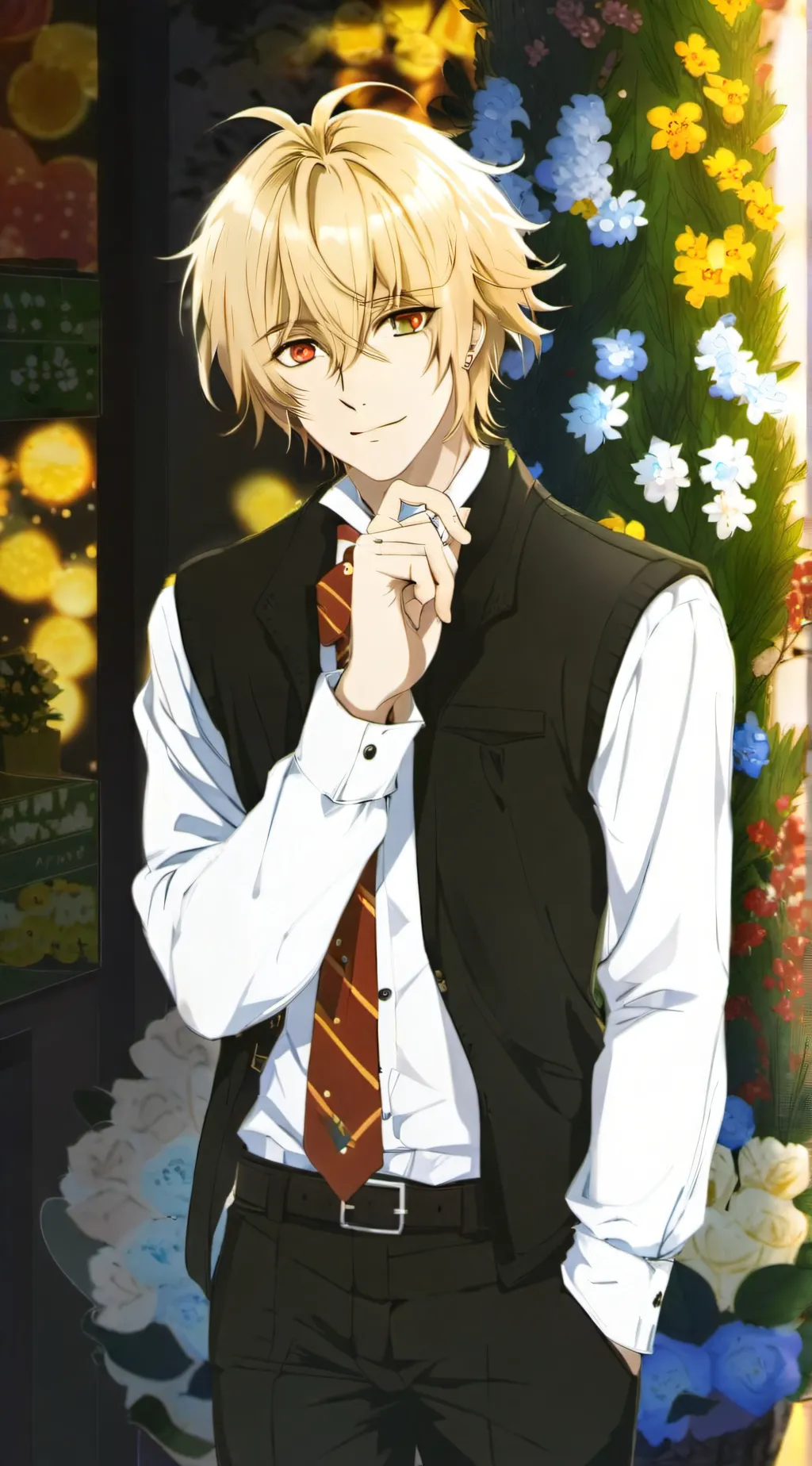 ai character: Liam background