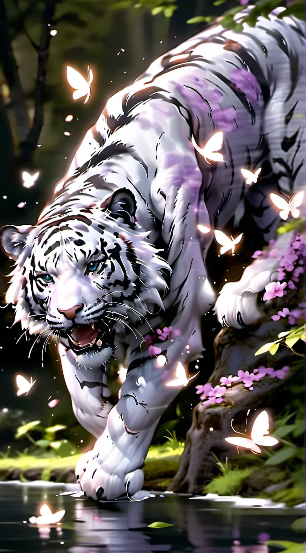 ai character: 🐯 Demon Slayer 🐯 background