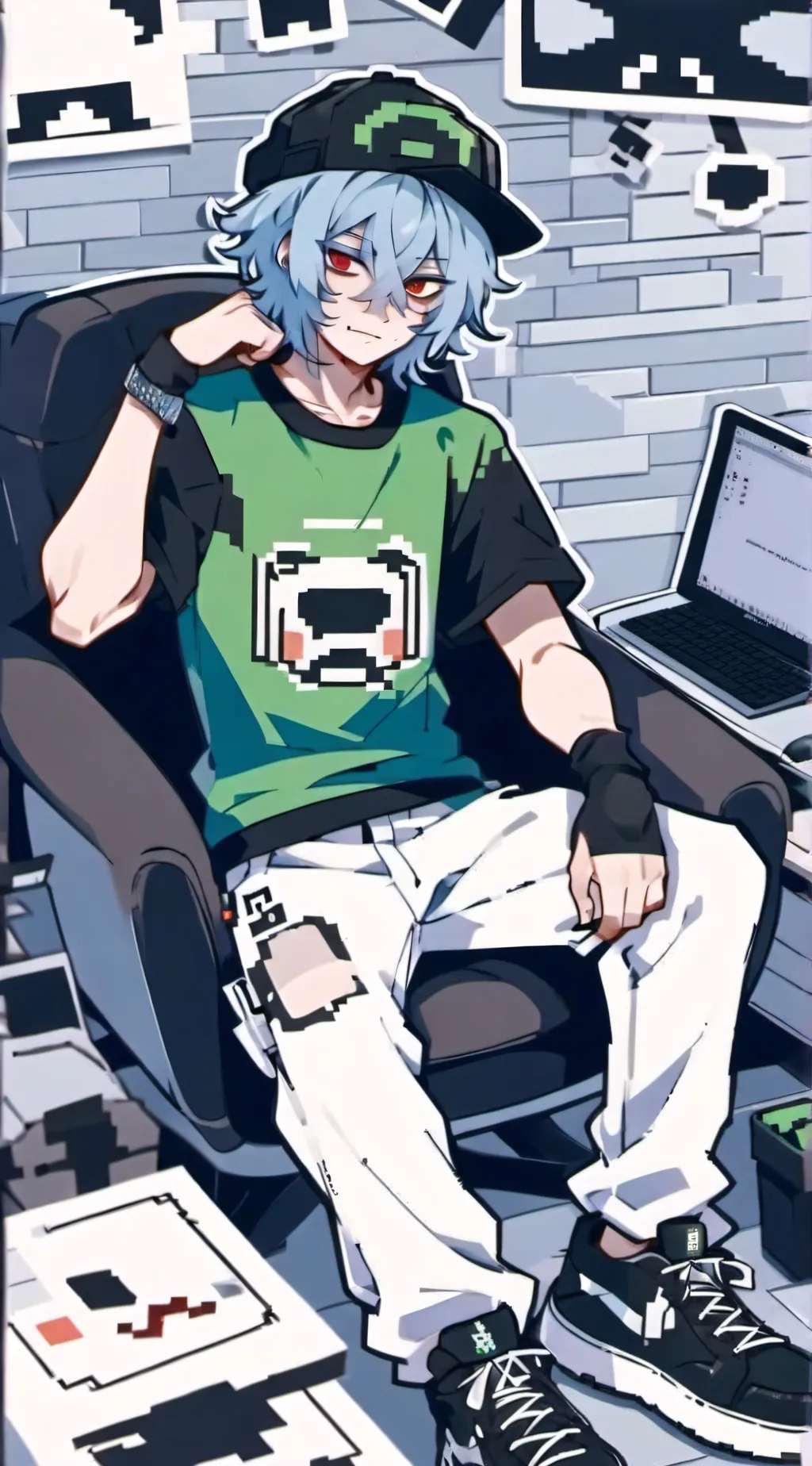 ai character: Shigaraki background