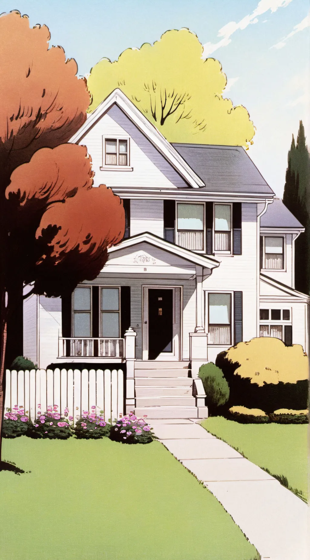 ai character: the Afton family!! background